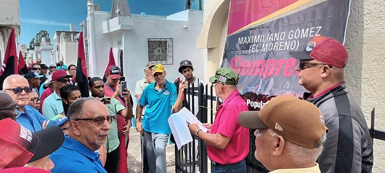 MPD rinde homenaje a Maximiliano Gómez (El Moreno), en el 54 ...